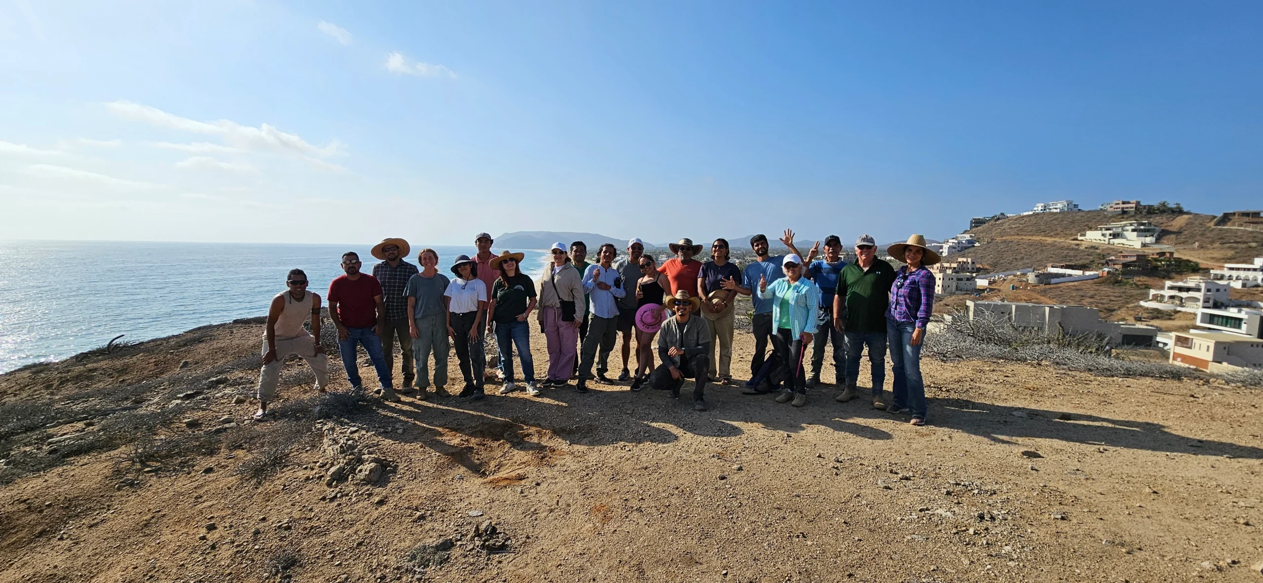 Comunidad en taller de tierra
